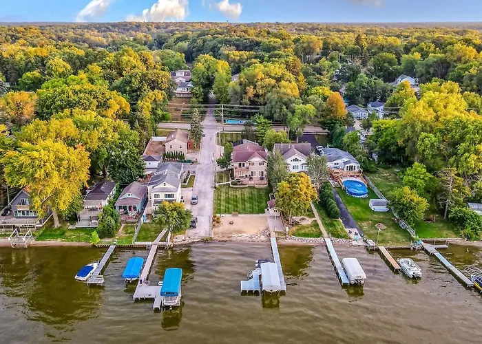The Main - Mineola Bay Lakeview And Access - Fully Furnished Monthly & Seasonal In Fox Дом отдыха Fox Lake